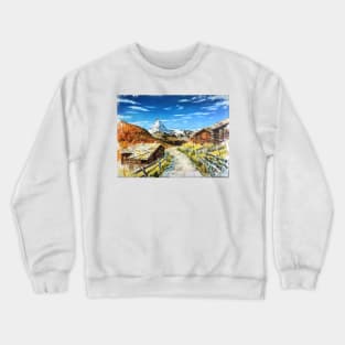 Cervine Cervino Matterhorn Crewneck Sweatshirt